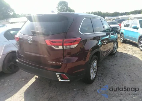 2017 Toyota Highlander Limited/Ltd Platinum from USA, damaged, VIN 5TDDZRFHXHS431835